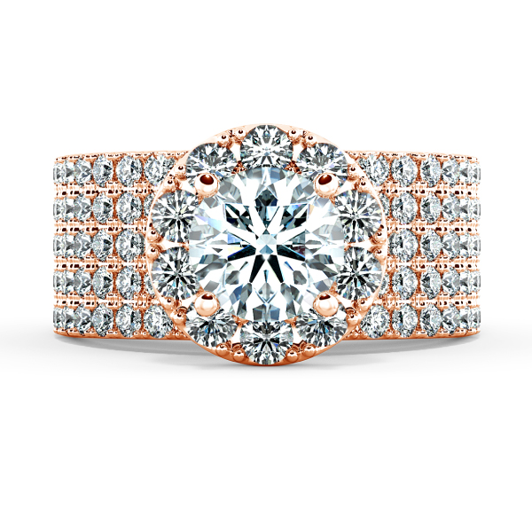 Nhẫn đính hôn Halo bản lớn NCH2013 2